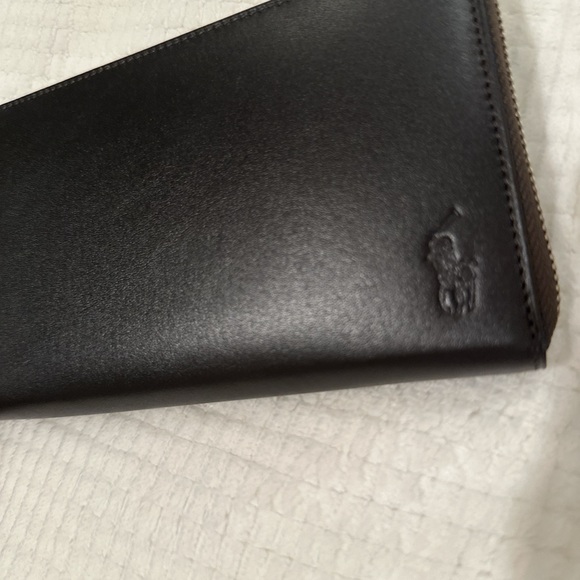 New 🎄Polo Ralph Lauren brown  Wallet - Picture 7 of 8